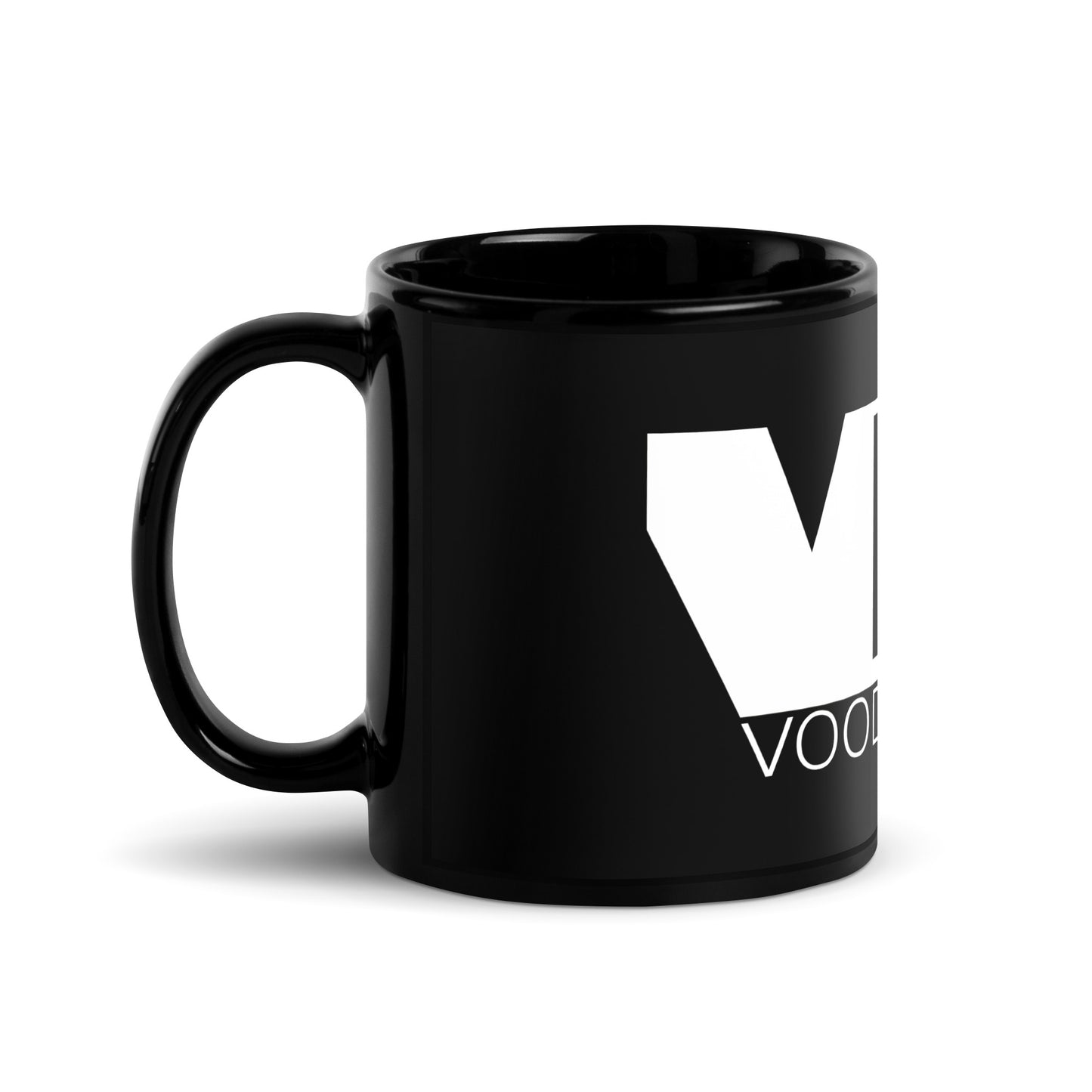 VDK Black Glossy Mug